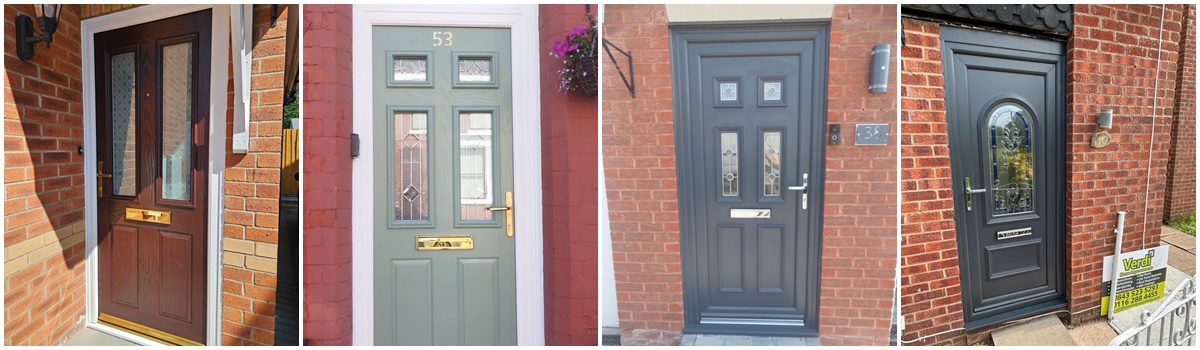 Composiste Front Doors installed in Leicester